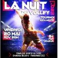 Affiche nuit volley 2022